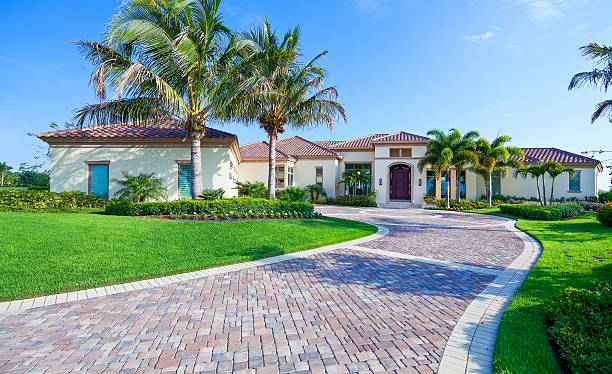 Cobblestone Driveway Pavers in Mission Canyon, CA
